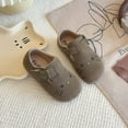 thumbnail image 4 of Hello Kitty Suede Clogs Cork Footbed Toddler Slippers with Arch Support & Adjustable Straps Indoor & Outdoor Slippers, 4 of 5