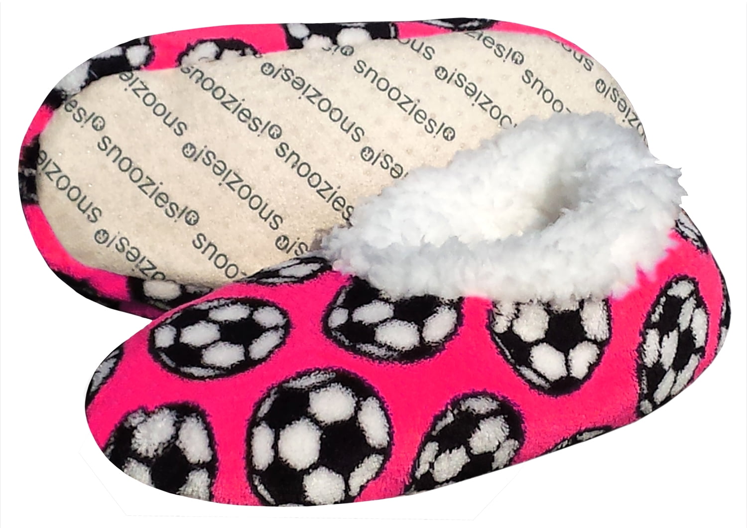 Snoozies Sports Specific Soccer Slippers