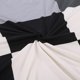 thumbnail image 4 of Funda de silla a Rayas en Relieve Macarena Fundas para sillas Tela escocesa negra, 4 of 8