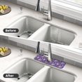 thumbnail image 4 of Pofeuu Skull colorful mushroom Print Splash Guard for Sink Faucet Sink Gadgets-Splash Guard Behind Faucet Drip Catcher for Kitchen, Bathroom,Sink Mat, 4 of 7
