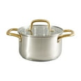 thumbnail image 3 of Oster Davinelle 12 Piece Stainless Steel Cookware Set w/Kitchen Tools, 3 of 8