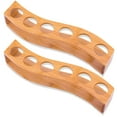 thumbnail image 1 of 2X Shot Glass Holder Set-1Oz/30Ml Shot Glass Set Bamboo Shot Glass Holder, 6Pcs Shot Glass Set, Perfect for Party, Bar, 1 of 5