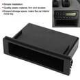 thumbnail image 3 of 2X Universal Car Double 1 Din Dash Cup Holder Storage Box Plastic for Stereo Radio, 3 of 8