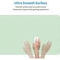 thumbnail image 6 of Sage Green Gaming Mouse Pad Large XL Desk Mat Long Extended Pads Big Mousepad Home Office Decor Accessories for Computer Laptop, 31.5 x 11.8 inch, 6 of 7