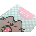 thumbnail image 3 of Agenda Diaria Pusheen 2025 Escolar Decorada Stickers Danpex Portada Menta, 3 of 7