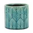 thumbnail image 2 of Cheungs 5775M 5.5 x 5.25 in. Arzati Pot, Turquoise, 2 of 5