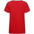 thumbnail image 3 of Women's-Levelwear  Red Philadelphia Phillies Influx 8-Bit Baseball T-Shirt, 3 of 3