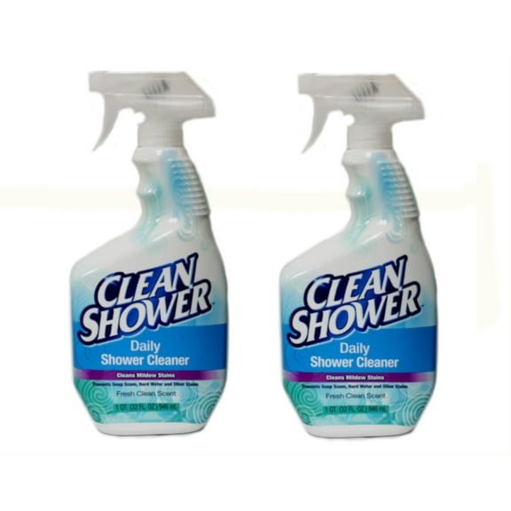 Scrub Free Clean Shower Daily Shower Cleaner Pack Of 2