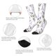 thumbnail image 4 of Fotbe Lavender Flowers Calcetas Largas con Estampado para Hombre y Mujer – Calcetas de Compresión Transpirables y Elásticas, Viajar y Uso Diario Talla 5-11, 4 of 6