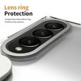 thumbnail image 2 of Rugged Phone Case for Samsung Galaxy Z Fold 3, Heavy Duty Shockproof Camera Lens Protection Hand Strap Kickstand Anti-Slip Drop Protective Case Cover for Samsung Galaxy Z Fold 3, Clear, 2 of 7