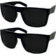thumbnail image 1 of 2 Pack Xl Polarized Men's Sunglasses Big Wide Frame - Fit for Large Head, 1 of 5