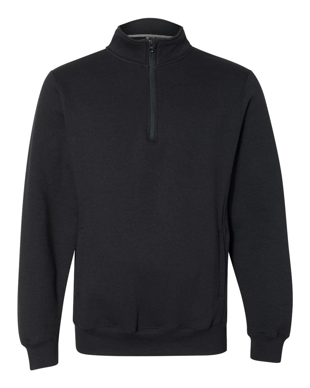 Russell Athletic Men's Dri Power Quater-Zip Cadet Collar Sweatshirt, Style  1Z4HBM - Walmart.com