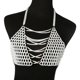 thumbnail image 1 of Pearl Body Chain Bra Charms Beaded Costume Accessories para Beach Party Salvador Cadena del cuerpo, 1 of 7