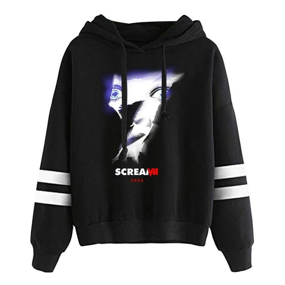 Scream 7 2025 Hoodie Unisex Fashion Casual Long Sleeve Sweatshirt