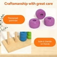 thumbnail image 2 of 2026 Stack Game | Fast Pattern Challenge Ring Stack Puzzle for 2 Players | Color Matching Stacking Puzzle Game | Competitive Tabletop Brain Teaser for Family Game Night, 2 of 7