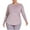 Pink, variant on ZyeKqe Womens Plus Szie Workout Tops Long Sleeve Shirts Lightweight Quick Dry Sweatshirts Loose Fitted Athletic Top