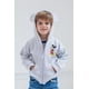 thumbnail image 2 of Sudadera con capucha Disney Mickey Mouse para niños pequeños, forro polar con cremallera, gris 3T, 2 of 6