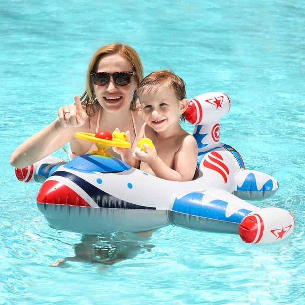 Natación sin flotación para bebés Swimbobo con asiento tipo avión