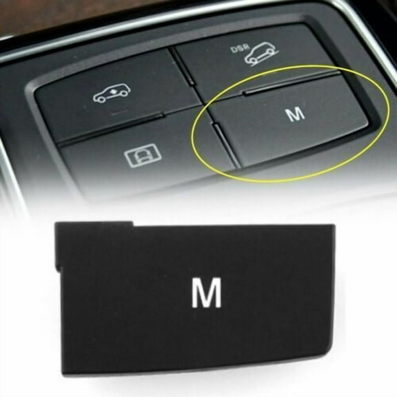 Partscollect Center Switch Button Caps M Button Compatible for Mercedes-Benz ML GLE GLS W166 X166 W292 Repalces OE# 166905135