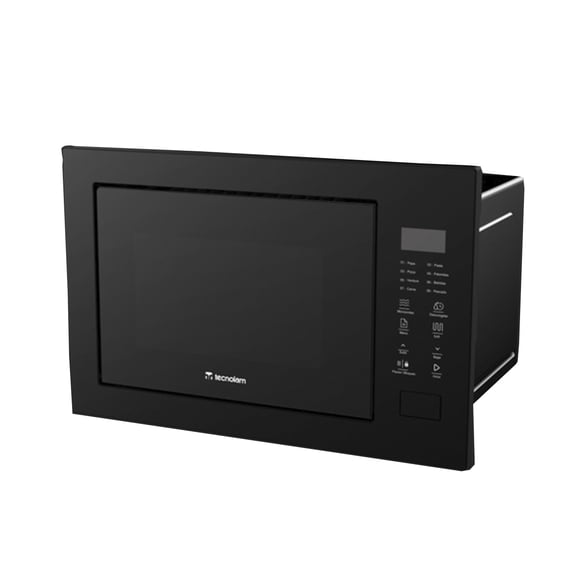 Microondas Empotrable Tecnolam BIM30NE 1.1 Pies con Grill Negro 1000W