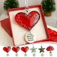 thumbnail image 1 of Mejores adornos acrílicos de Navidad - Coloridas decoraciones para árboles navideños y regalos de agradecimiento de amistad, 1 of 6