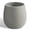 Gray, variant on Vucunty Concrete Planter, Oval Cement Planter, Large Tall Flower Pot, Outdoor Indoor Garden Planter for Porch Patio, Grey