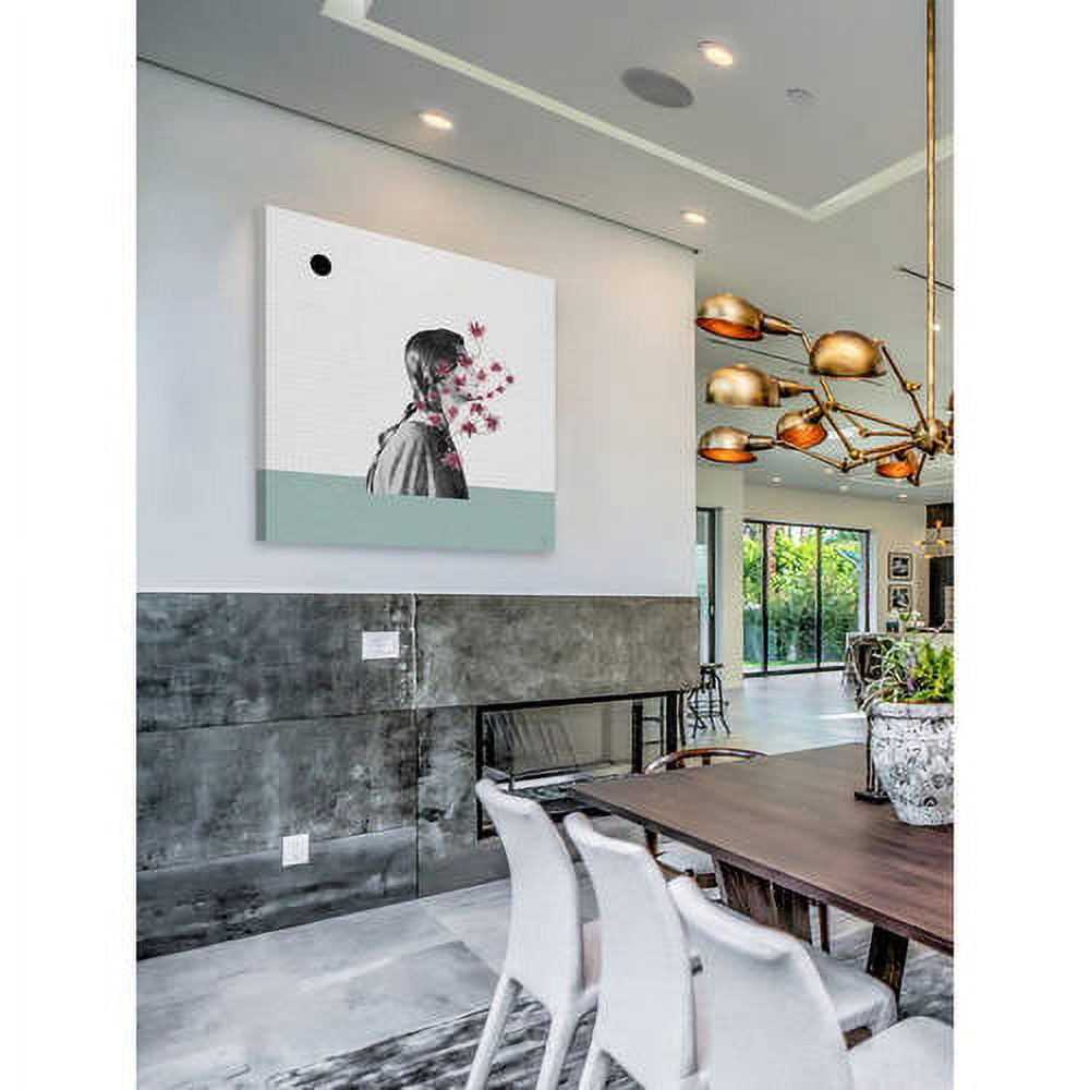 Marmont Hill "Cara Vegetal Nina I" by Bengoa Vazquez Painting Print on Wrapped Canvas