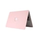 thumbnail image 1 of Funda para MacBook Pro de 13 pulgadas de plástico rosa con textura suave, 1 of 2
