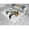 thumbnail image 2 of Bear Rug, Dining Room Rug, Bear Rugs, Animal Rug, Gift Rugs, Bear Walking in Snow Rugs, Decorative Rug, Bedroom Rug, Large Rug, Man Cave Rug, 3.3'x6.5' - 100x200 cm, 2 of 9