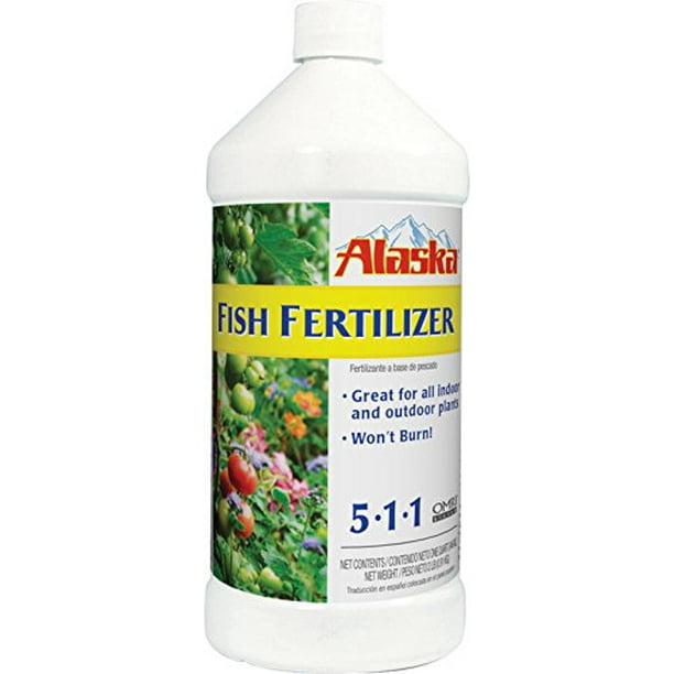 Alaska Fish Fertilizer 511 Concentrate 1 Quart, Will not