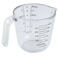 thumbnail image 2 of Kitchen Plastic Graduated Scale Liquid Solid Beaker Measuring Cup Clear 300ml, 2 of 4