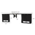 thumbnail image 2 of Elevate Outdoor HMF-2418 Adjustable Hitch-Mounted Mud Flap, 2 of 6