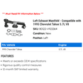 thumbnail image 2 of Left Exhaust Manifold - Compatible with 1995 Chevy Tahoe 5.7L V8, 2 of 2