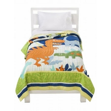 circo dino friend stitched twin bed quilt dinosaur comforter circo dino friend stitched twin bed quilt dinosaur comforter