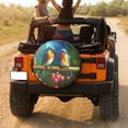 thumbnail image 3 of KAKALAD Spring Bird 01 Spare Tire Cover Universal Vehicle Accessories Buckle Car Tools 14”in, 3 of 6