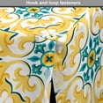 thumbnail image 4 of Victorian Dog Crate Cover, Swirling Botanical Inspired Motif Repetition, Easy to Use Pet Kennel Cover Small Dogs Puppies Kittens, 7 Sizes, Mustard Multicolor, by Ambesonne, 4 of 6