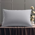 thumbnail image 4 of Pillow Cases Queen 1PCS - Grey Double Brushed Microfiber Pillowcases, Super Soft Pillow Case Covers with Envelope Closure, Wrinkle, Fade and Stain Resistant, 29.2x18.9 Inches, 4 of 9