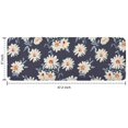 thumbnail image 7 of Dark Blue White Flower Pattern Kitchen Rug Mat,Kitchen Runner Rugs Non Skid Washable,Decorative Kitchen Floor Mats for Kitchen,Sink,Laundry,17"x47.2", 7 of 7