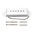 thumbnail image 1 of Xuanheng Single Coil Pickup Musical Instrument Accessory Easy to Install Retro Design White Neck, 1 of 8