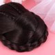 thumbnail image 3 of OHOIOLLA 1Ud Moño Chignon Sintético Color Café Para Peinados De Fiesta Y, 3 of 7