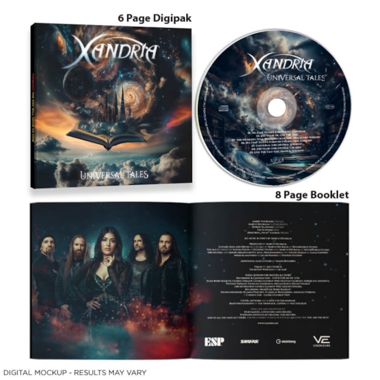 Xandria - Universal Tales - Music & Performance - CD