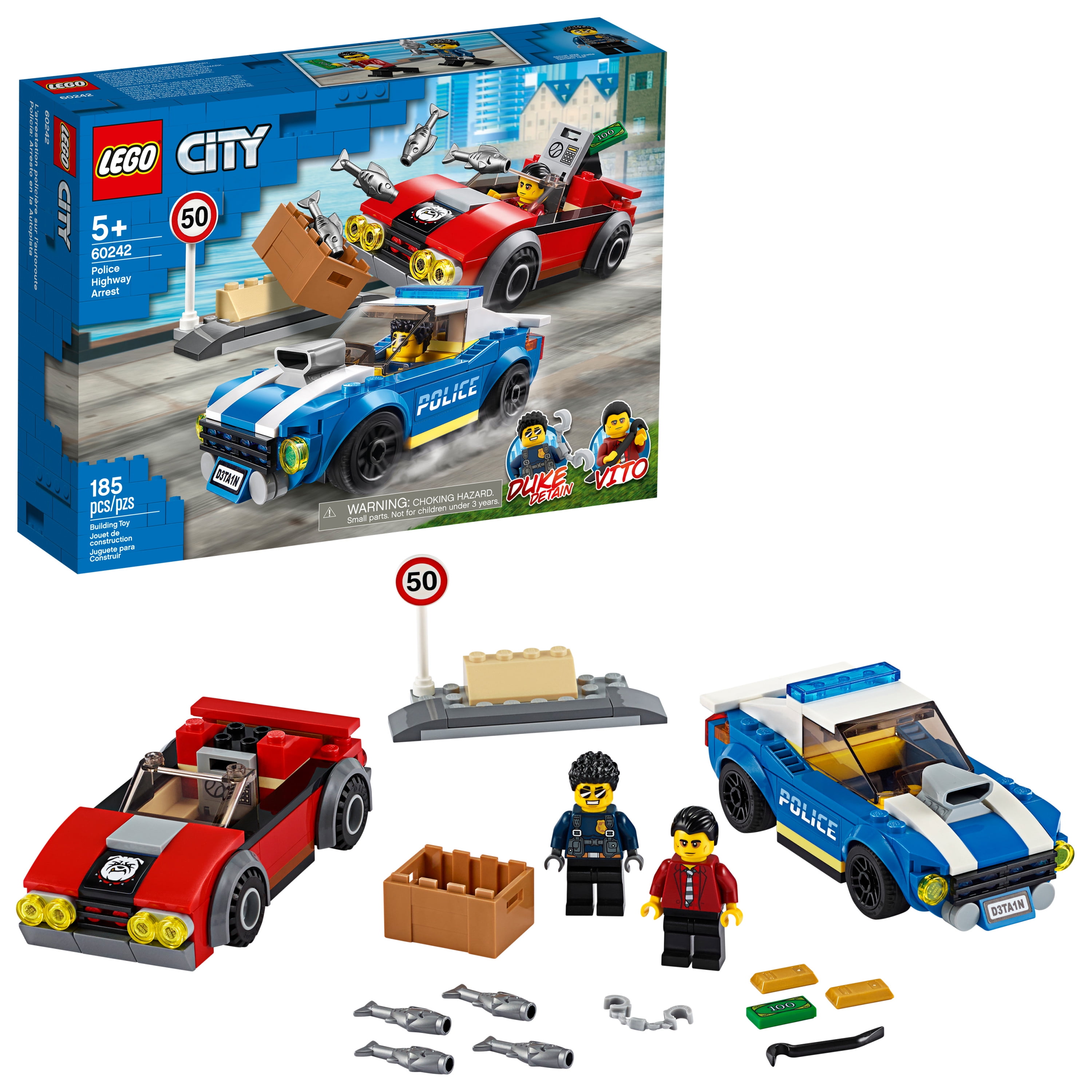 Details about   LEGO City Police SWAT Hummer Tank Slant Back Gray Truck SUV Speed Champions 