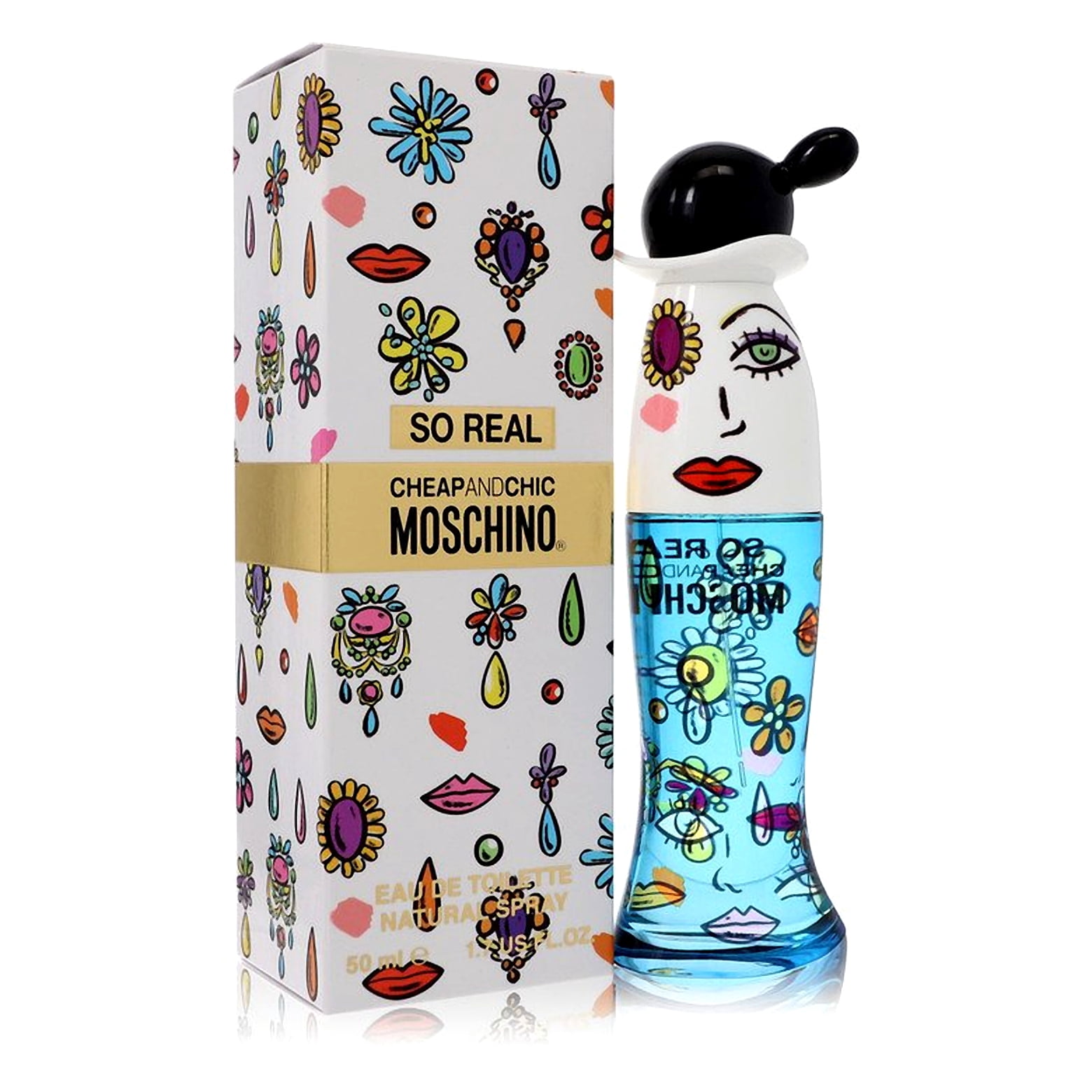 Moschino So Real Cheap & Chic Eau de Toilette, Perfume for Women, 1.7 Oz