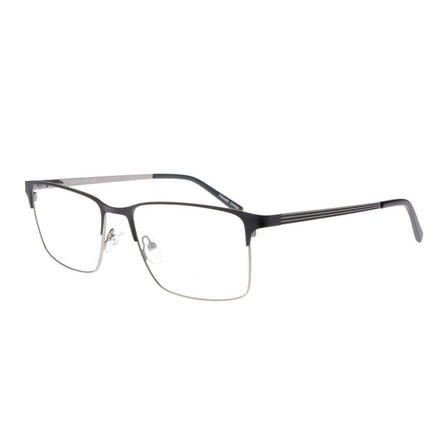 New Finley Eyewear F-1116 Black & Gunmetal Eyeglasses 55/17/145