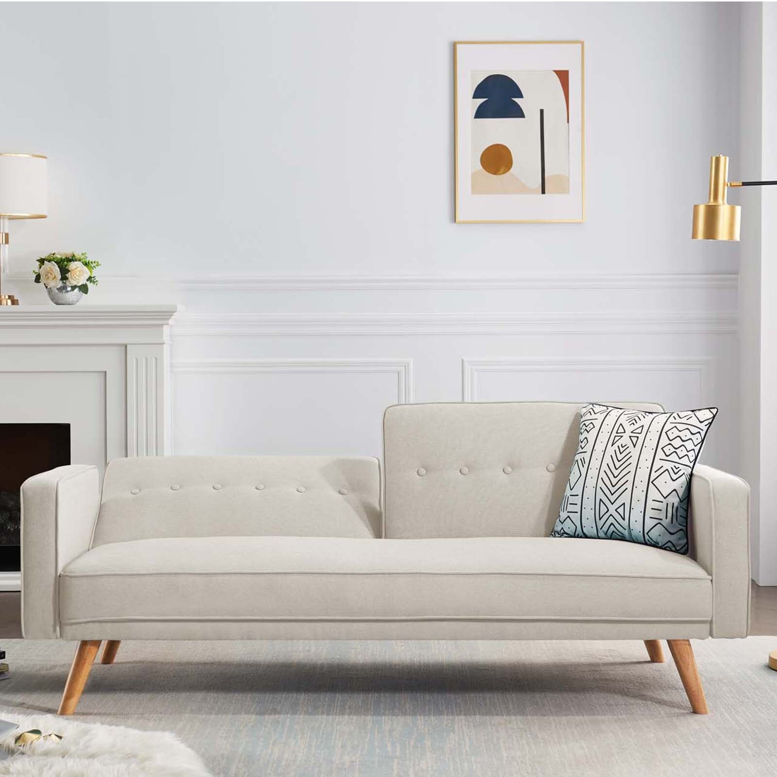 KALEFU Variable Bed Sofa Living Room Folding Sofa, Extra Wide Sofa