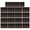 Black, variant on 50Pcs Halloween Cellophane Treat Bags, Plastic Goodie Bags for Candy Party Favors, Black & Saffron, 10.63 x 4.92 in with Ties(Black)