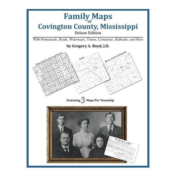 Family Maps of Covington County, Mississippi