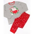 thumbnail image 3 of Peppa Pig Mens Daddy Pig Christmas Pyjama Set, 3 of 5