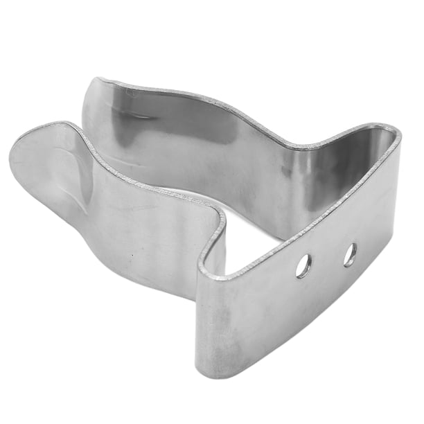 Soportes de abrazadera de resorte mSoportes de abrazadera de resorte de gancho, Clip de resorte ajustable resistente a la oxidación de acero inoxidable resistente a la intemperie para b LHCER NO