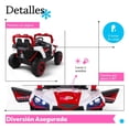 thumbnail image 4 of The Baby Shop Carro Montable Eléctrico Rojo P/ Niños Coche A Control Remoto, 4 of 9